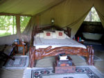 Kenya Hemingway style tent